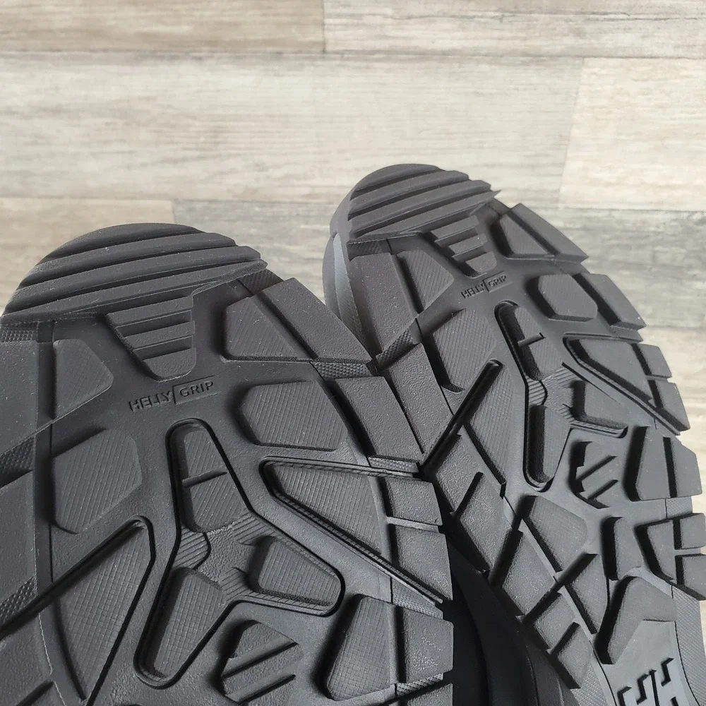 Helly Hansen Cascade Low HT Mens Hiking Boots Sz 11.5 Black Charcoal Waterproof